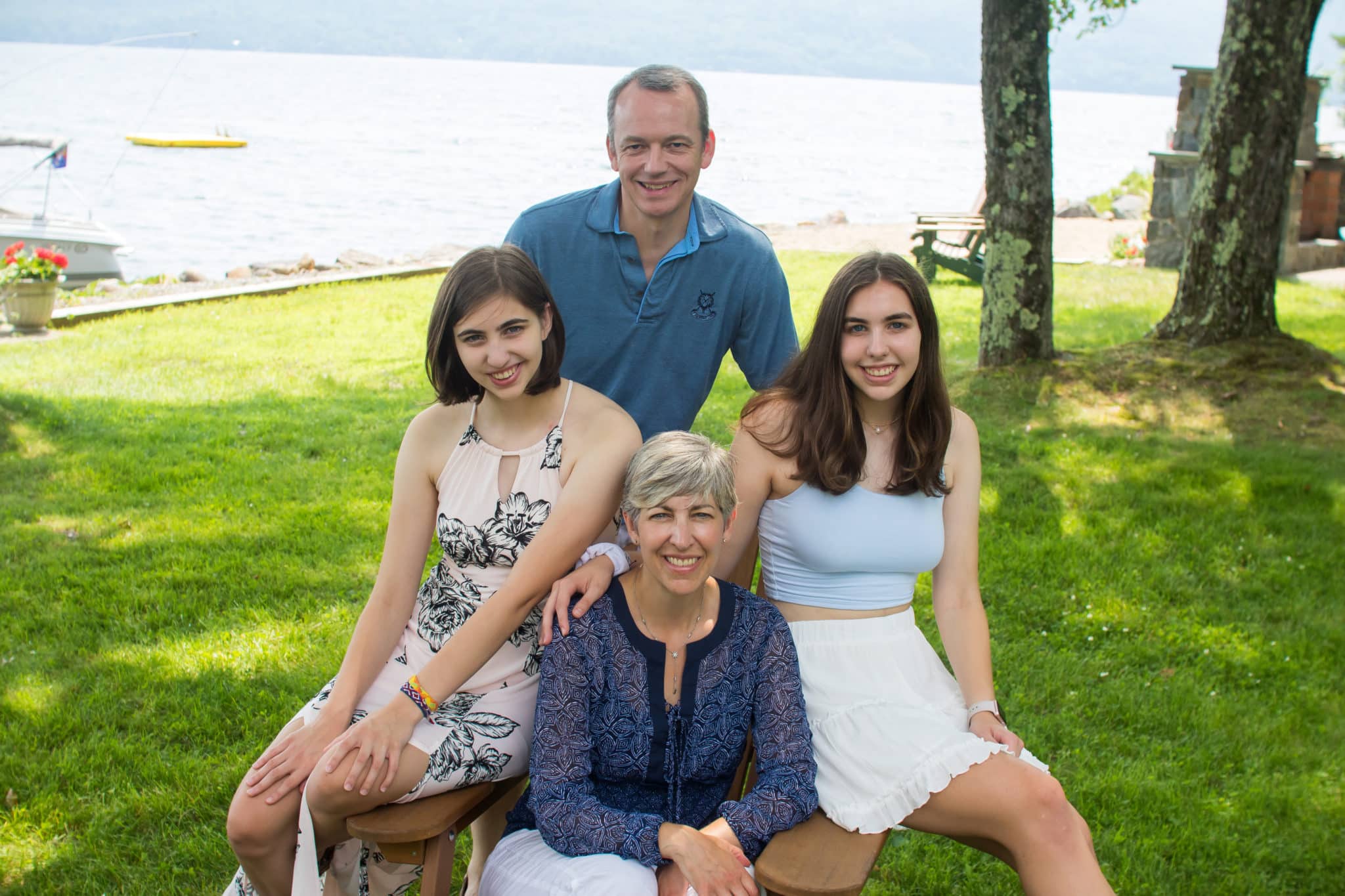 Lucinda Orsini, Vice President of Values and Outcomes Research at Compass, and her family